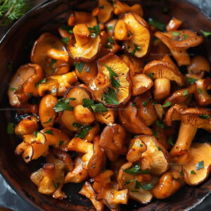 Sauteed Dry Chanterelles Recipe