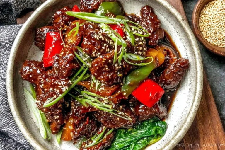Classic Mongolian Beef Recipe