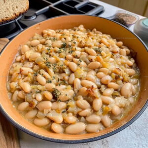 Classic French Onion White Beans Recipe