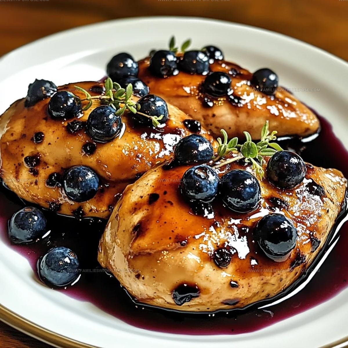 Blueberry Thyme Chicken Recipe