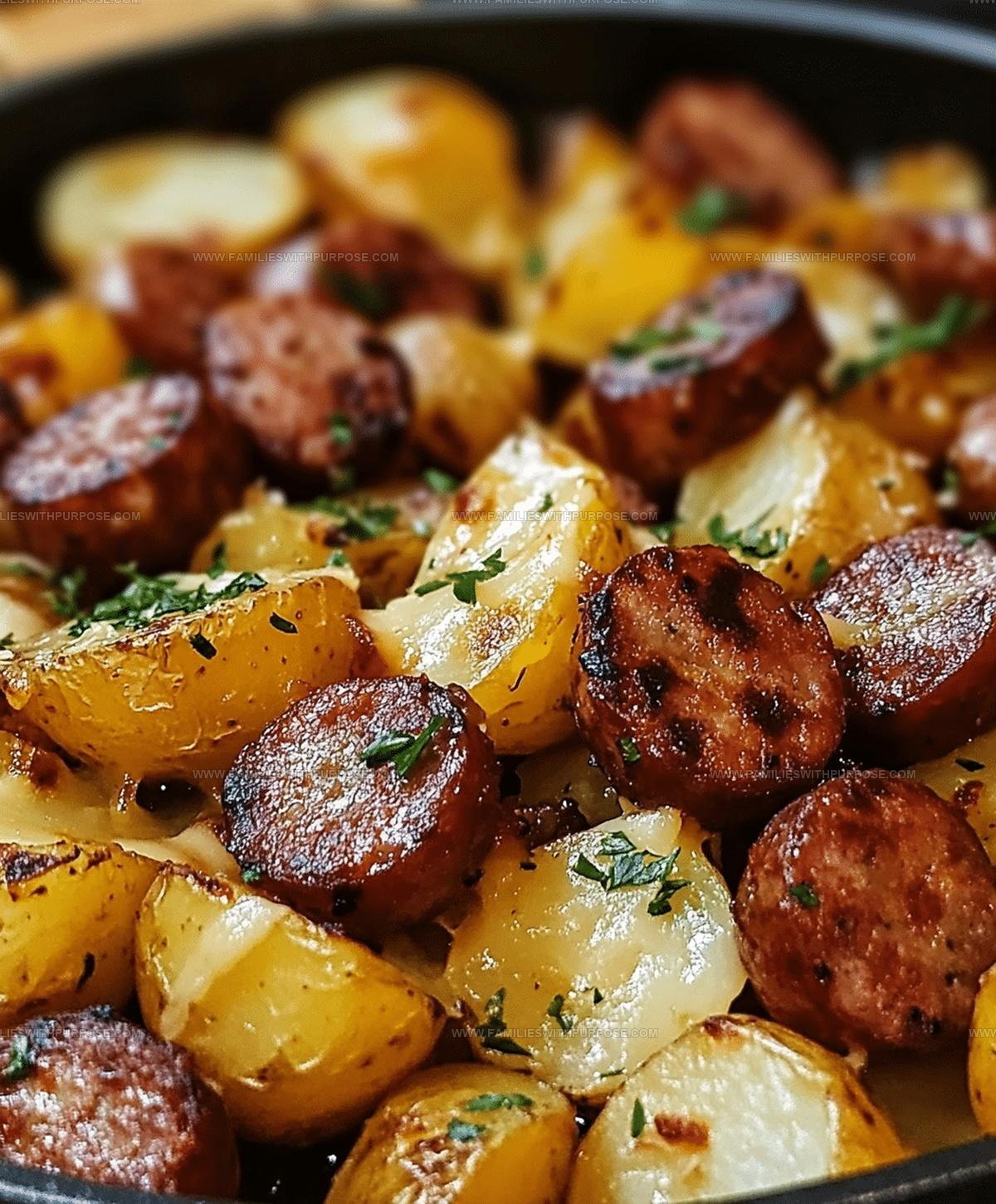 One Pan Smoked Sausage And Potatoes Recipe