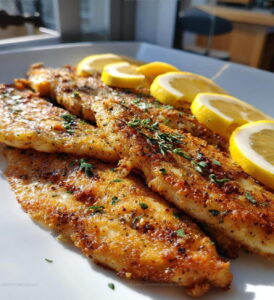 Skillet-Crispy Pan Fried Tilapia Recipe