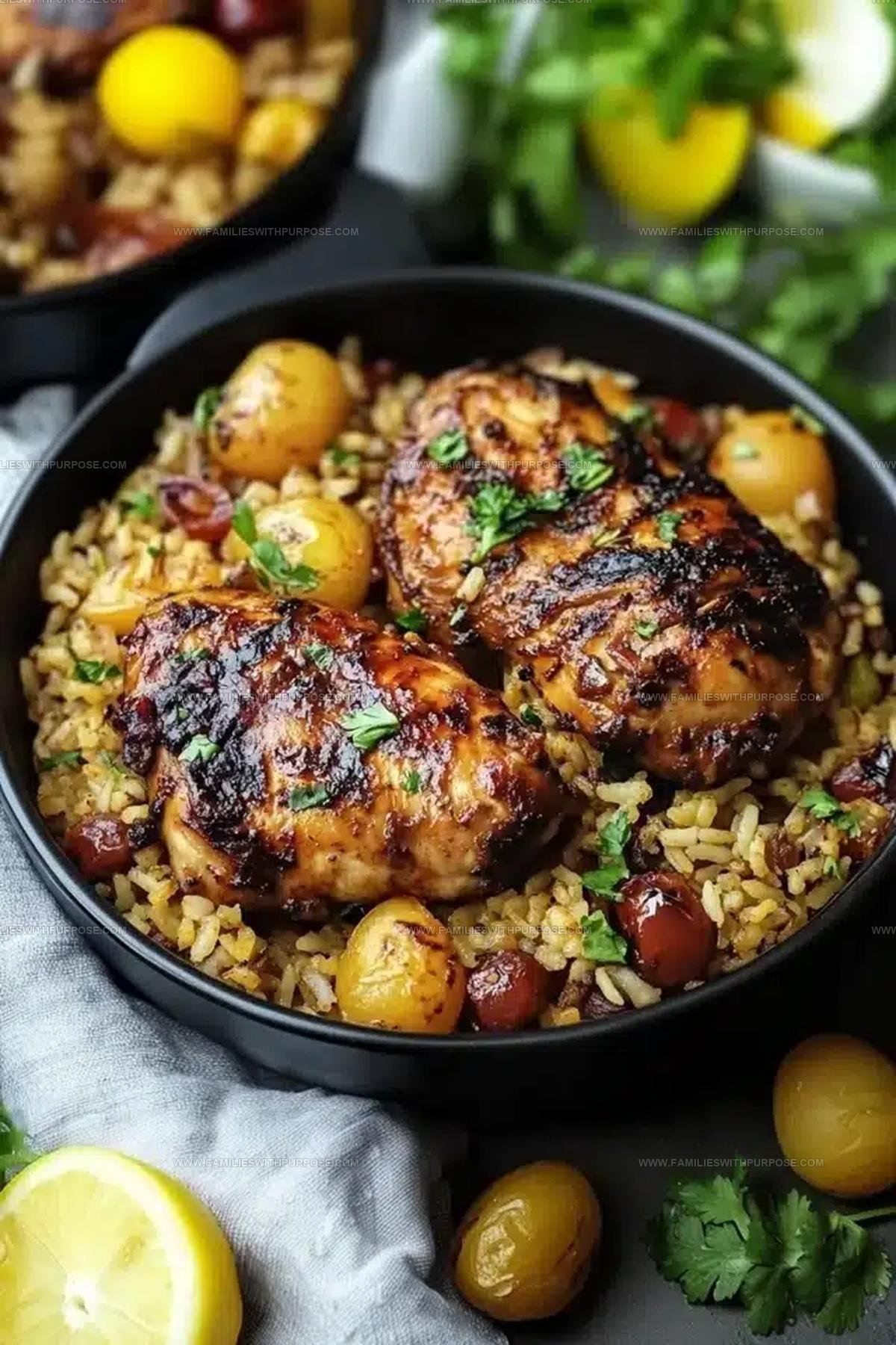 Caribbean Jerk Chicken and Rice Recipe