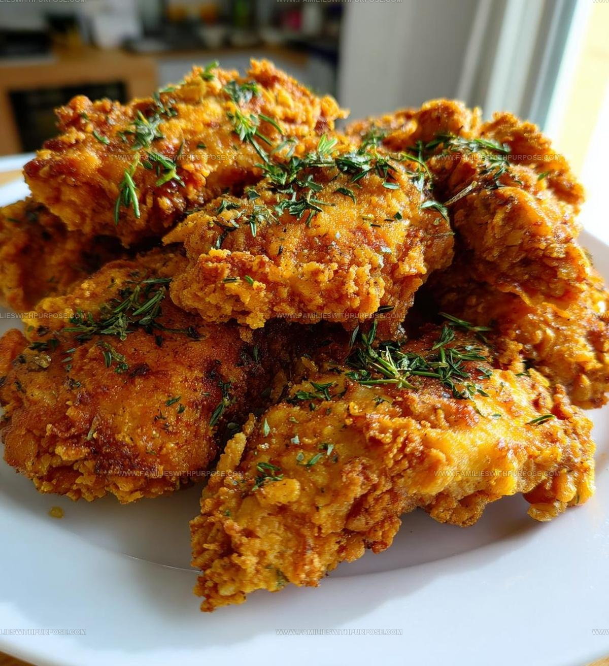 Golden Pan-Fried Chicken Recipe