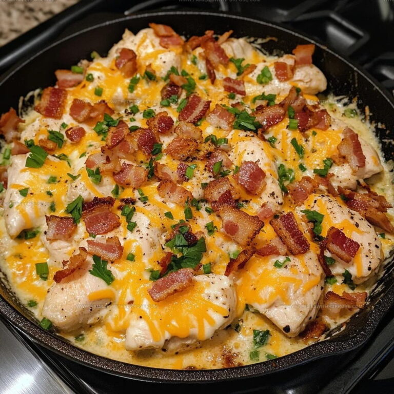 Loaded Bacon Ranch Chicken Skillet Recipe