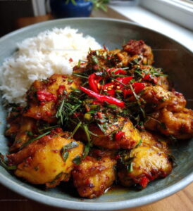 Malaysian Spicy Lemongrass Chicken Recipe