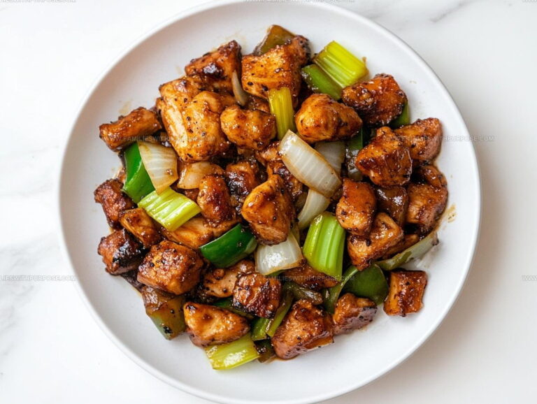 Chinese Wok Black Pepper Chicken Recipe