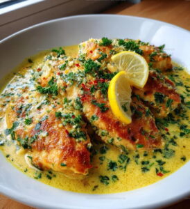 Creamy Lemon Chicken Recipe