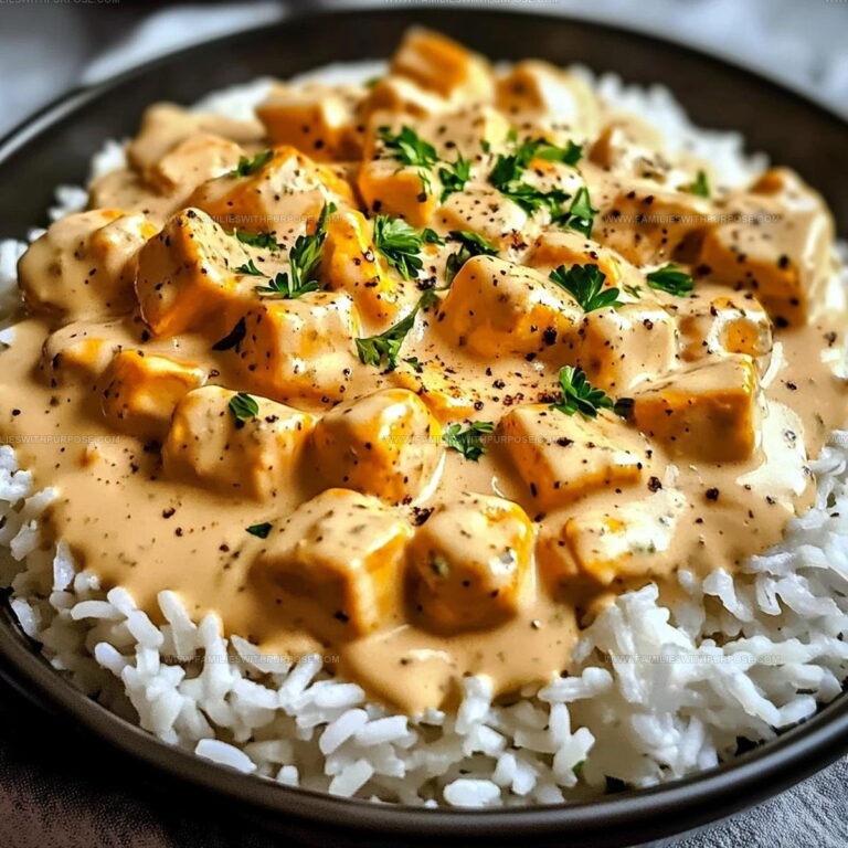 Creamy Skillet Smothered Chicken And Rice Recipe