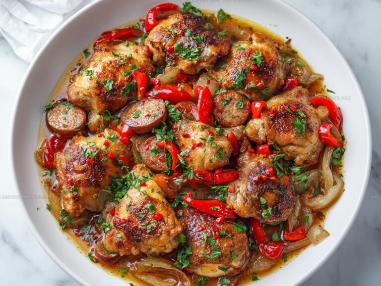 Italian Pepper Chicken Scarpariello Recipe