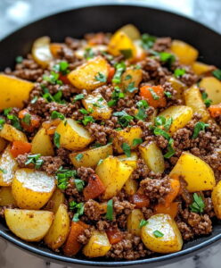 Comfort-Style Ground Beef And Potatoes Recipe