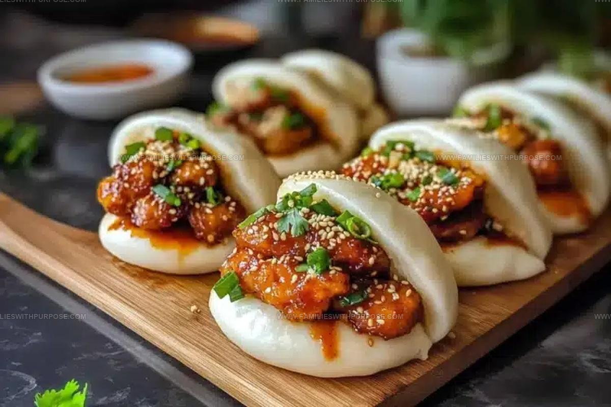 Crunchy Korean Fried Chicken Bao Recipe
