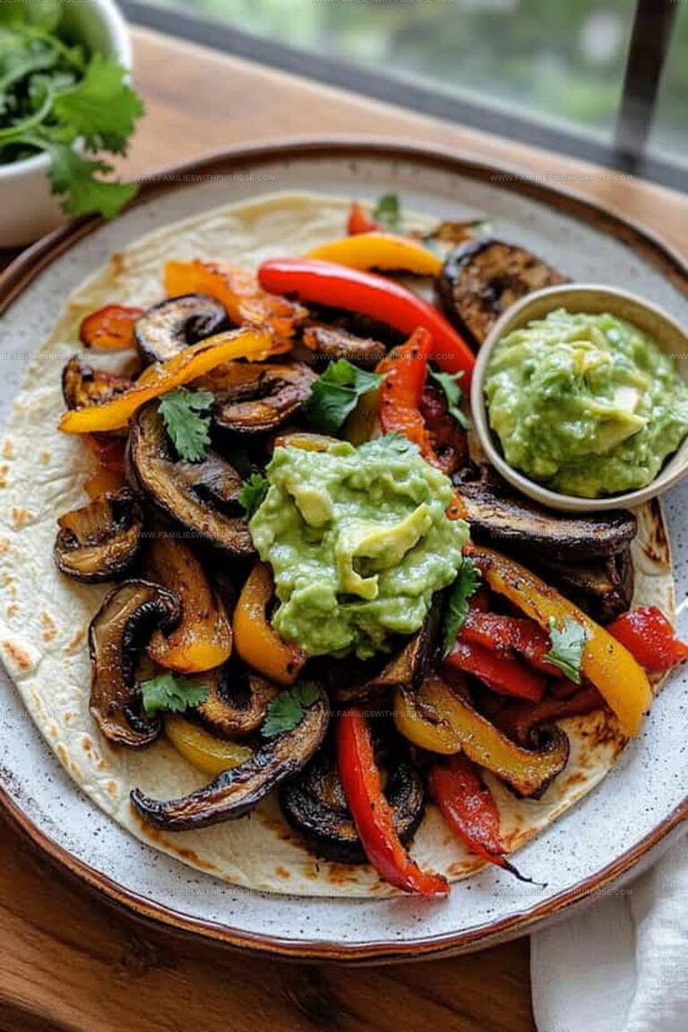 Portobello Mushroom Fajitas Recipe