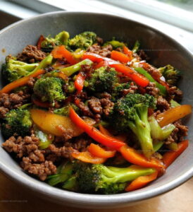 Ground Beef Stir Fry Recipe