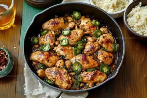 Creamy Jalapeno Chicken Skillet Recipe