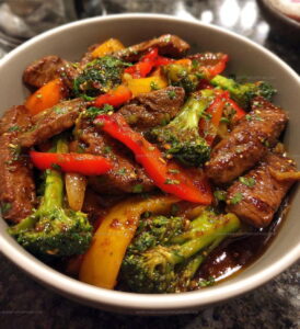 Simple Beef Vegetable Stir Fry Recipe
