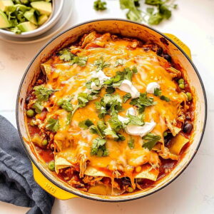 Simple Chicken Enchilada Skillet Recipe