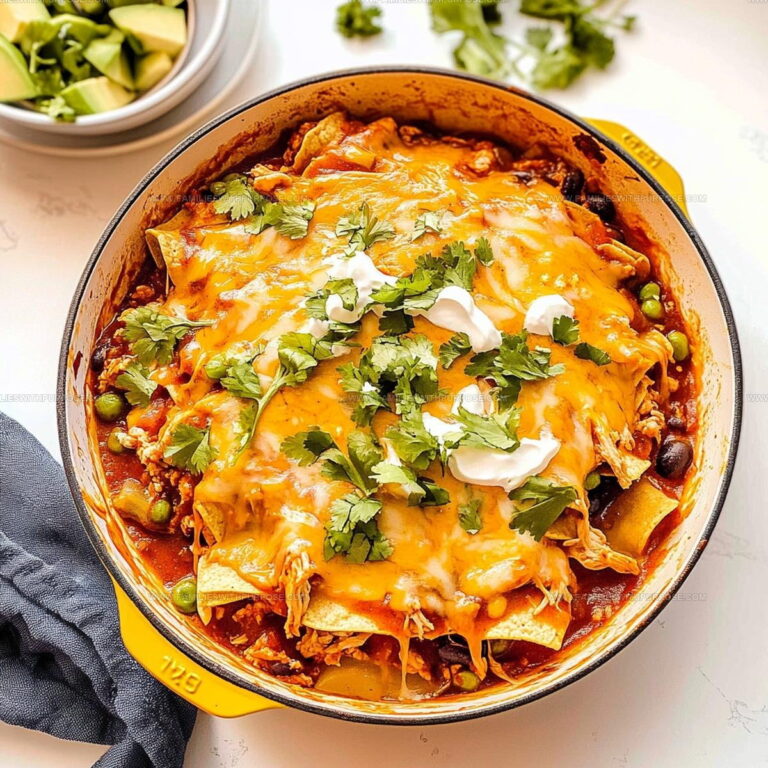 Simple Chicken Enchilada Skillet Recipe