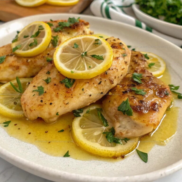 Skillet-Zesty Lemon Chicken Recipe