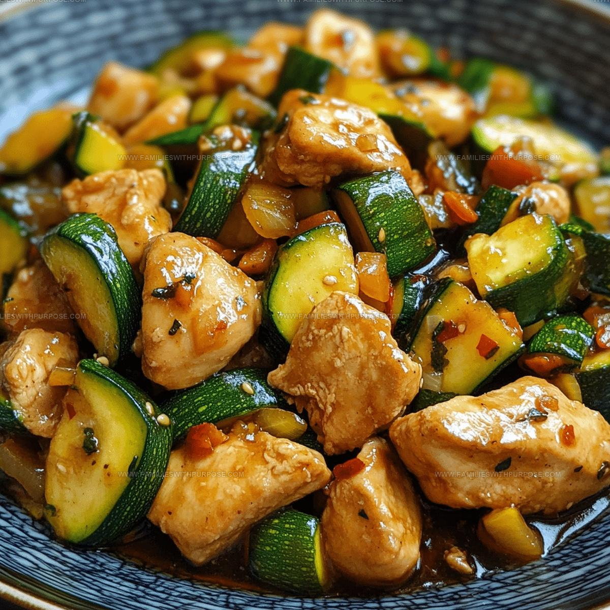 Quick Chicken Zucchini Stir Fry Recipe