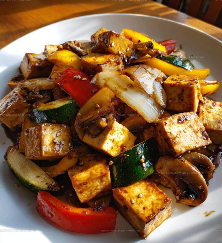 Stir Fry Mushroom And Tofu Recipe