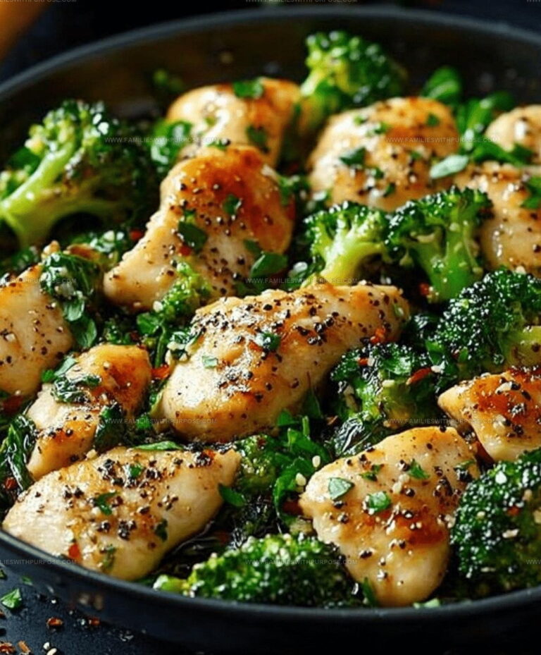 Garlic Chicken With Broccoli And Spinach Recipe
