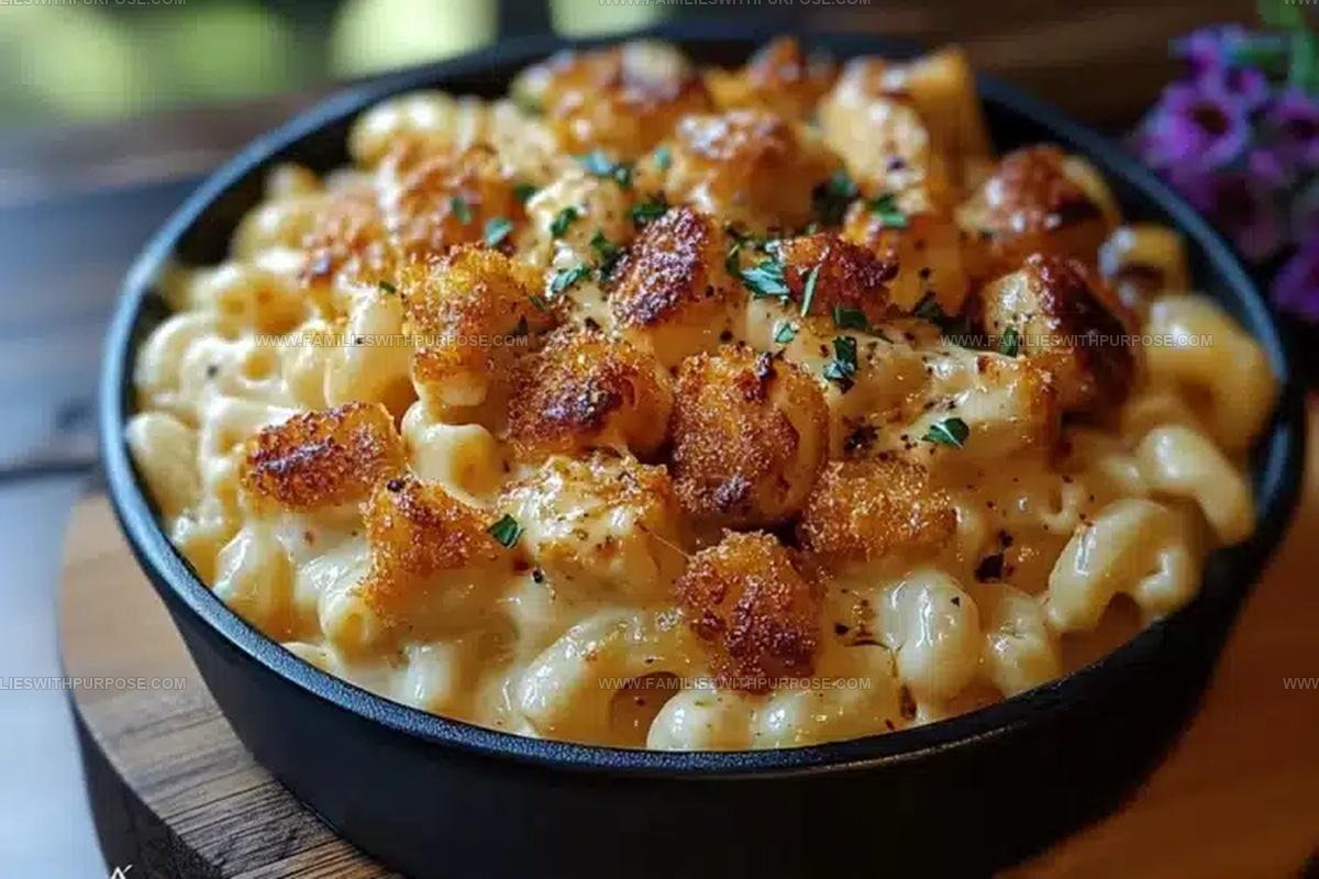 Comfort Style Honey Pepper Chicken Mac And Cheese Recipe