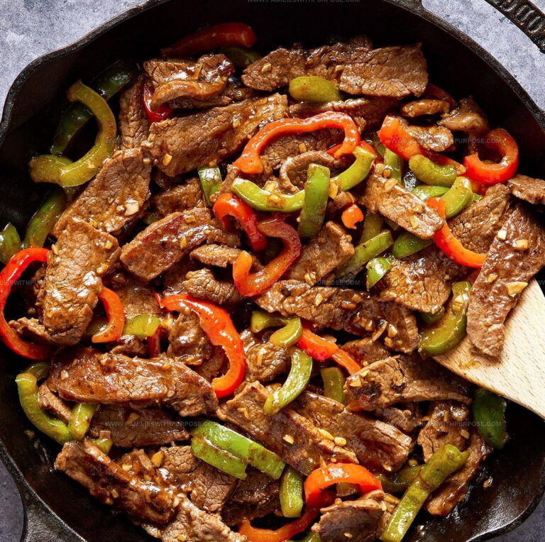 Bold Pepper Steak Recipe