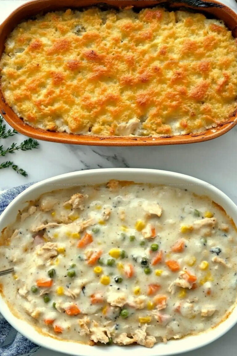 Chicken Cobbler Casserole Recipe