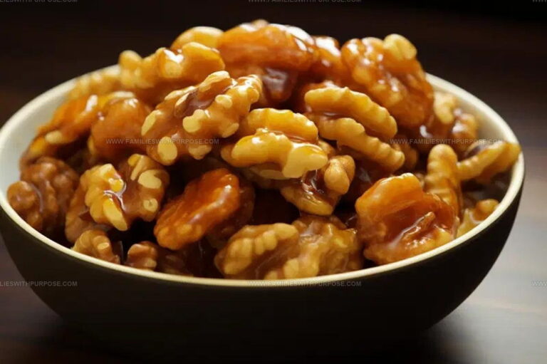 Crunchy Honey Glazed Walnuts Recipe