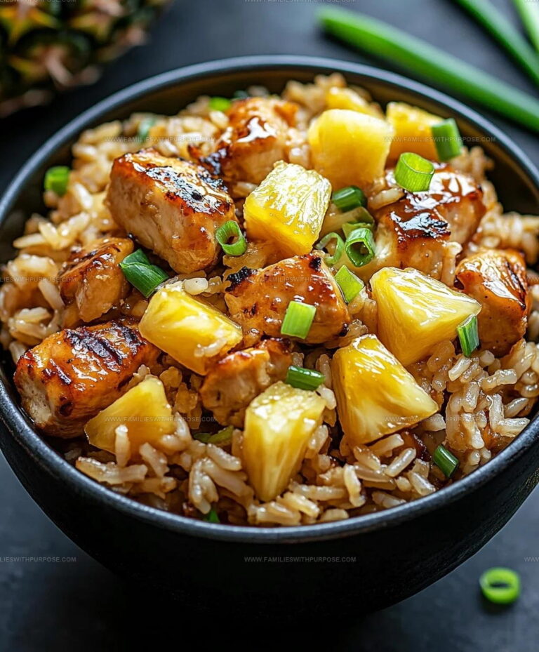 Tropical Pineapple Chicken And Rice Recipe