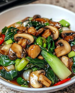 Effortless Bok Choy Mushroom Stir Fry Recipe