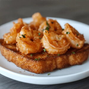 Juicy Fried Shrimp Toast Recipe