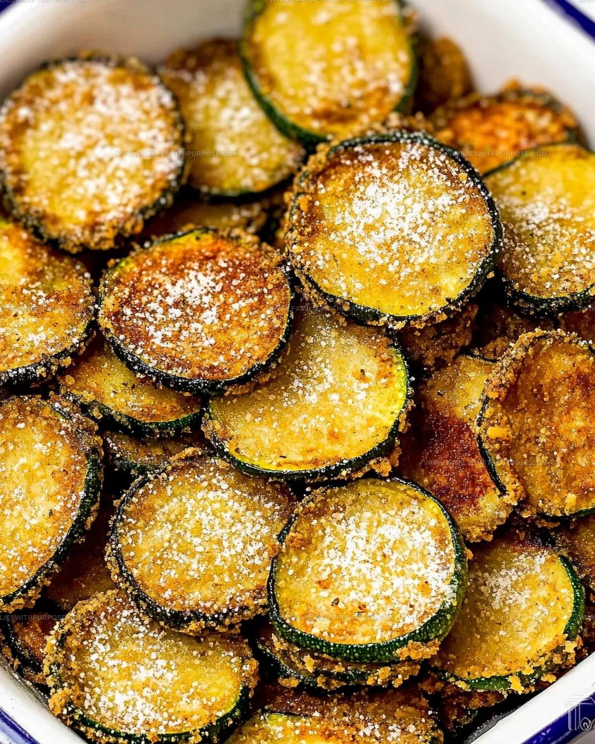 Low Carb Crispy Fried Zucchini Recipe