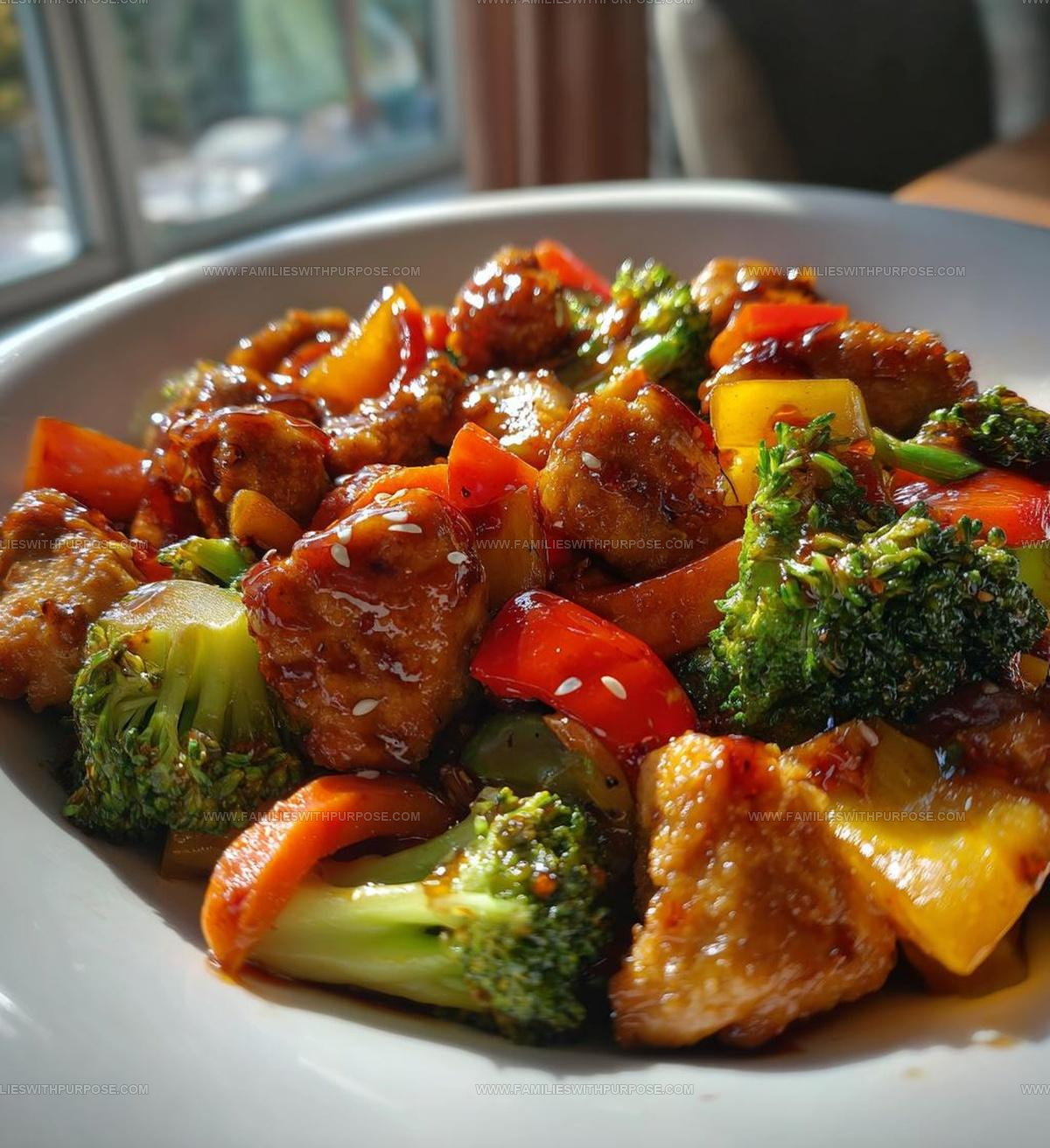 Sweet Heat Honey Sriracha Chicken Stir Fry Recipe