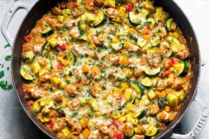 Tex Mex Chicken And Zucchini Recipe