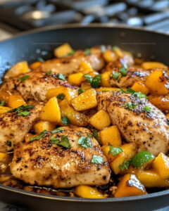 Summer Jalapeno Peach Chicken Recipe
