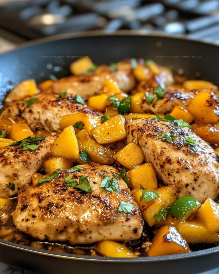 Summer Jalapeno Peach Chicken Recipe