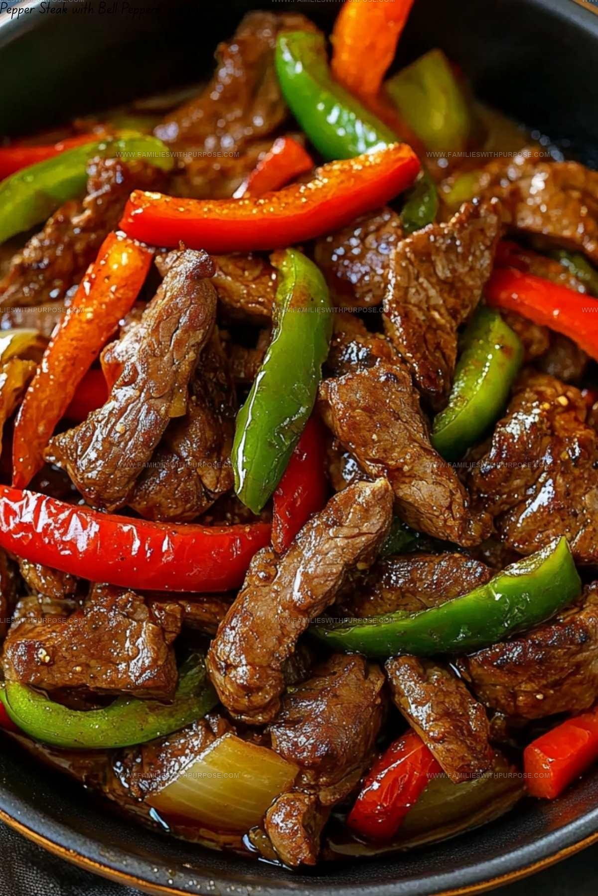 Savory Chinese Pepper Steak Recipe