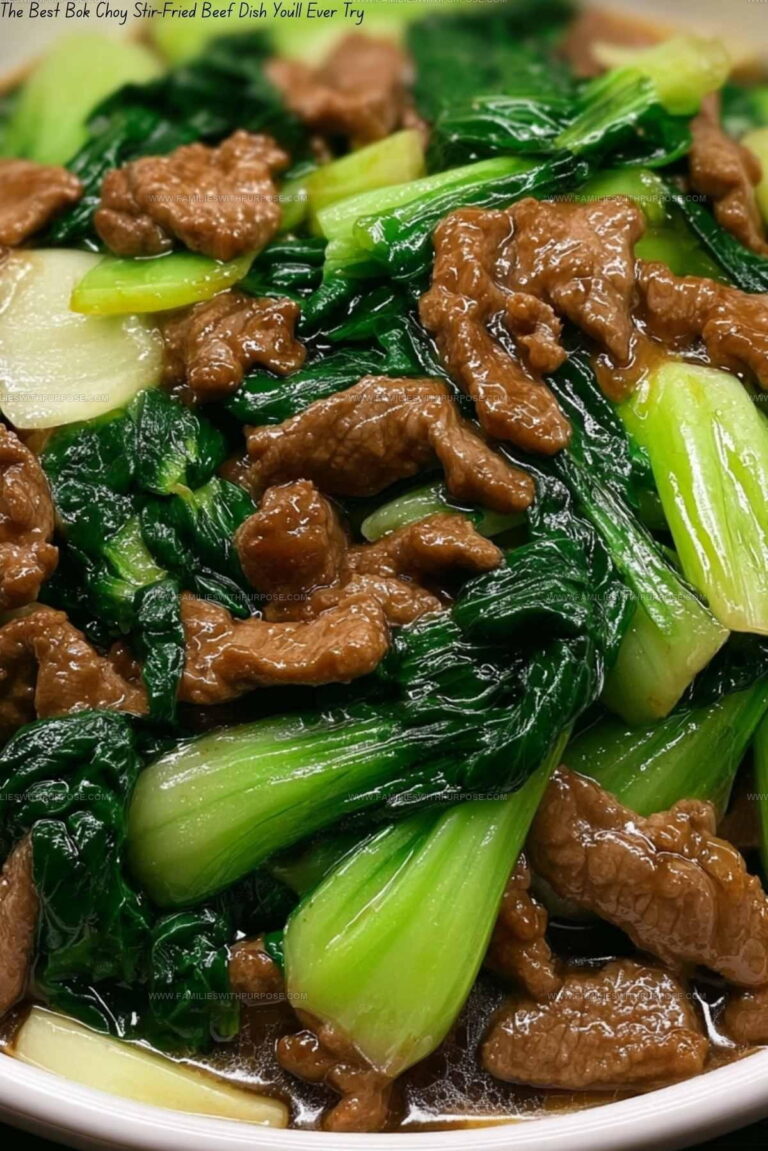 Wok-Style Bok Choy Beef Stir Fry Recipe