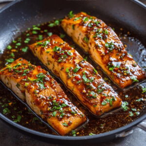 Citrus-Finished Honey Garlic Salmon Recipe