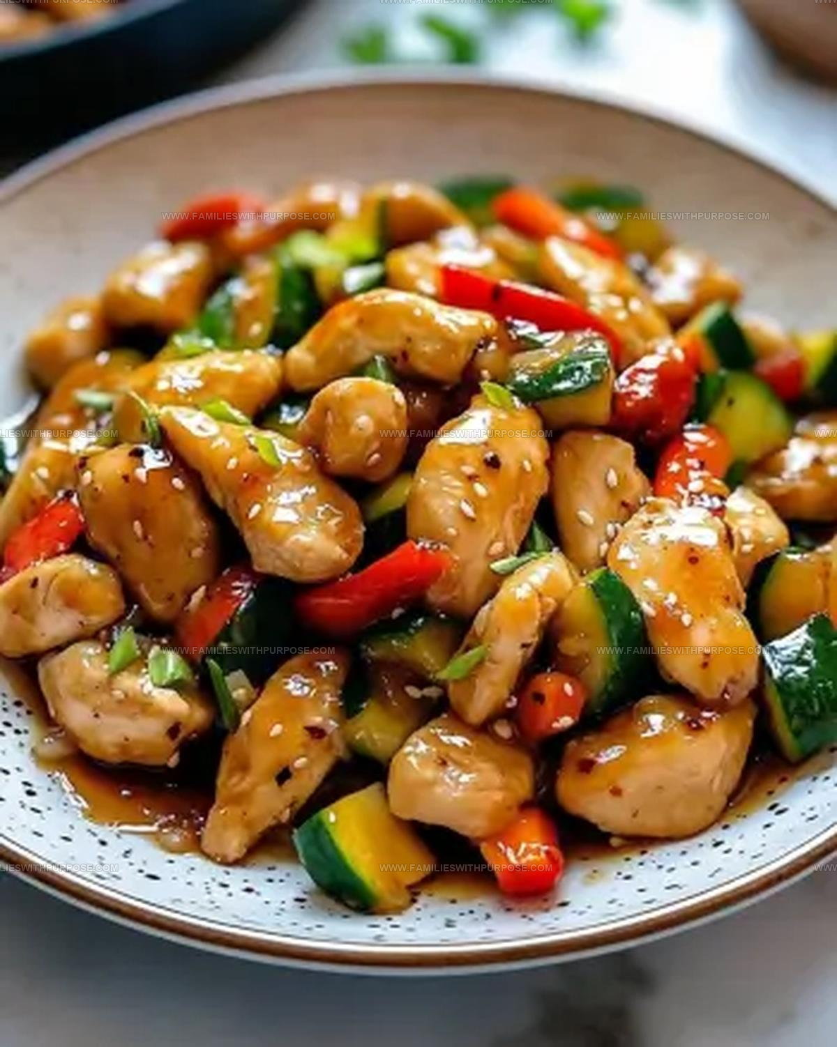 Honey Garlic Chicken Stir Fry Recipe