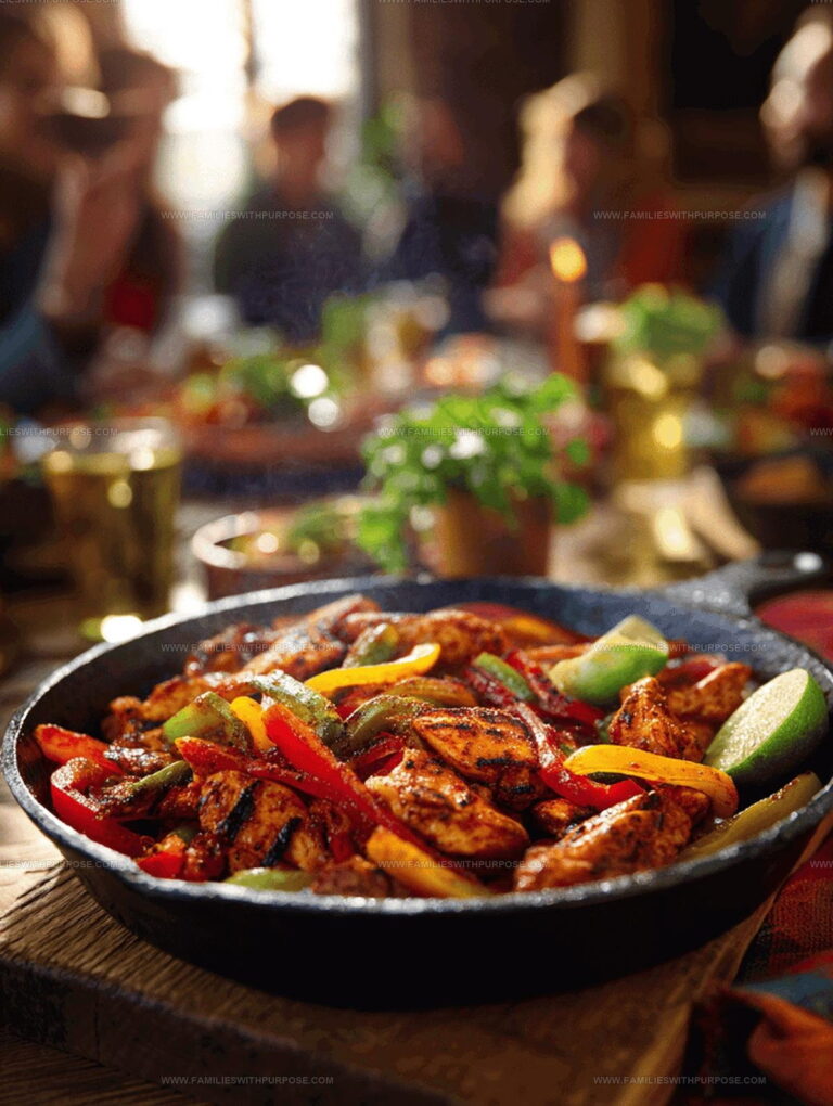 Skillet Chicken Fajitas Recipe