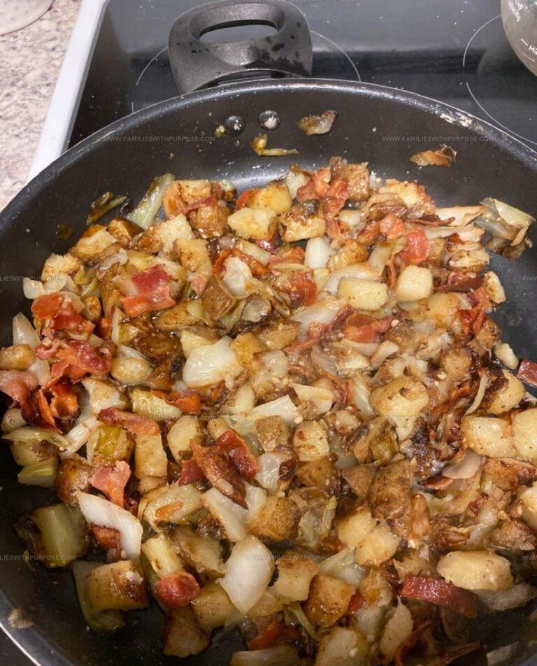 Fried Cabbage with Bacon and Onion Recipe