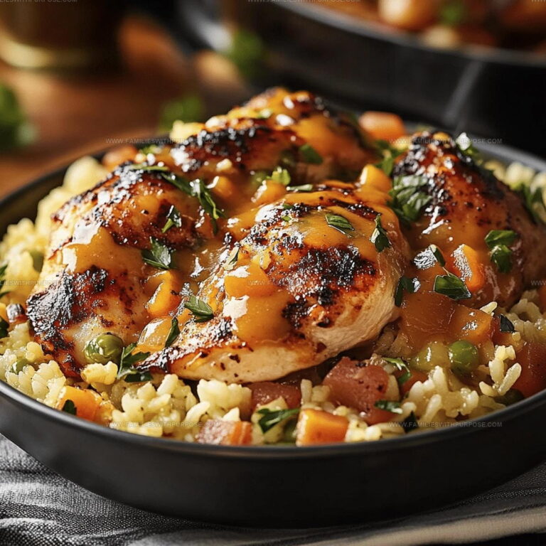 Comfort Style Smothered Chicken And Rice Recipe