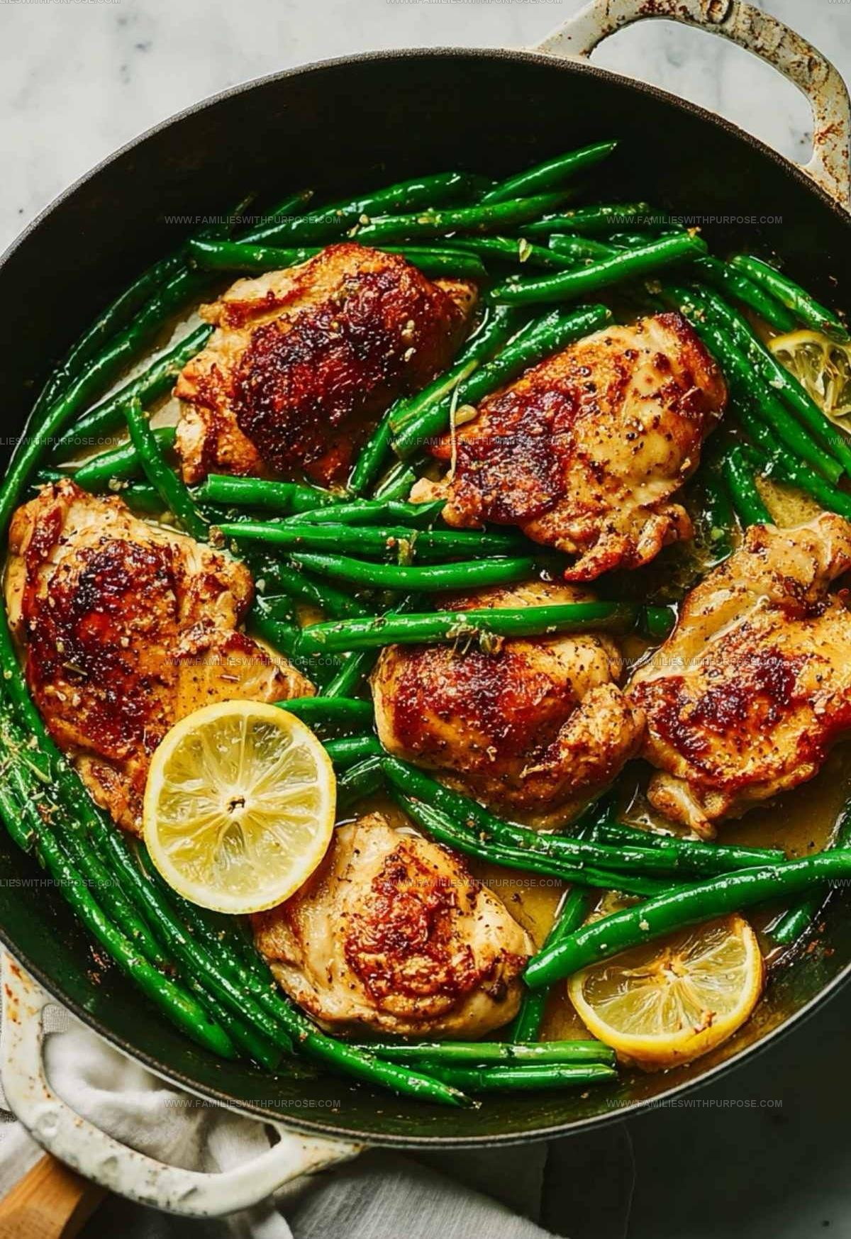Garlic Butter Chicken with Green Beans Recipe
