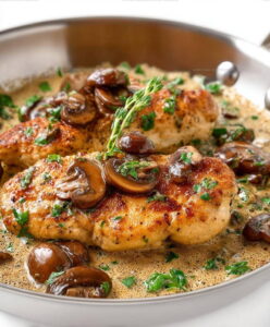 Mushroom Rich Chicken Marsala Recipe