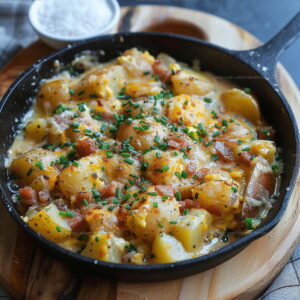 Breakfast Potato Egg Scramble Recipe