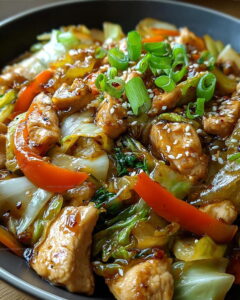 Quick Chicken Cabbage Stir Fry Recipe