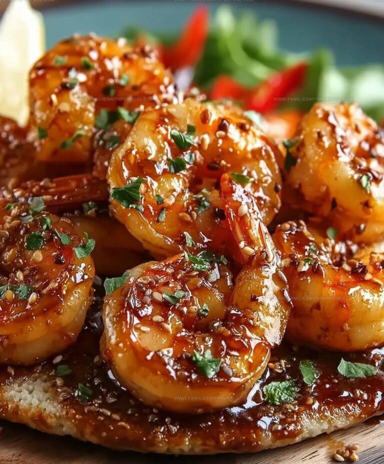 Honey Garlic Prawns Recipe